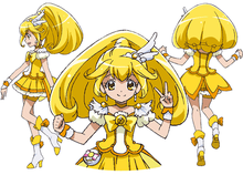 Cure Peace's profile from TV Asahi's website
