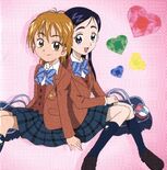 Nagisa and Honoka scan