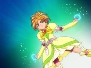 Bright quita los anillos de los lados de su cinturón...