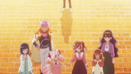 Las Pretty Cure ven todo regresar a la normalidad mientras el maestro inventor se queda atrás