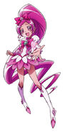 Cure Blossom from Pretty Cure All Stars DX 3: Mirai ni Todoke! Sekai wo Tsunagu Niji☆Iro no Hana