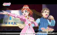 This episode's first wallpaper from Pretty Cure Online.