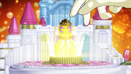 Dressup key de Twinkle insertada en el palacio