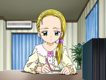 Hikari writes a letter for Akane (Episode 33)