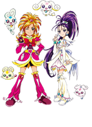 Las Pretty Cure Splash Star en Pretty Cure All Stars New Stage 3