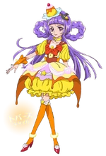 Cure Magical's Topaz Style profile from TV Asahi's website