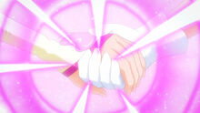Holding hands