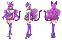 Concept art for Cure Macaron from the blu-ray art gallery