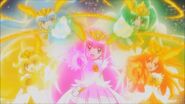 "Pretty Cure! Ultra Rainbow Burst!"