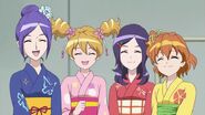 The girls in Yukata