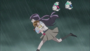 Yuri y los demas escapando del desertrian