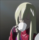 Mucardia drinking tea