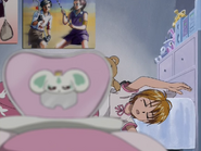 Nagisa se cae de la cama