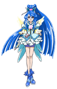 Perfil de Shining Aqua en Pretty Cure All Stars DX2