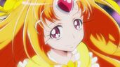 Cure Muse during her transformation