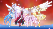 Cure Angels Finishing Pose