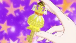 strapless open back dress Go! Princess Precure - Dress-up Key - Henshin Dress-up Key