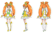 Cure Rosetta's full profile (Toei Animation).