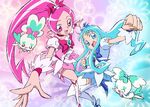 Heartcatch Pretty Cure! Illustration of Blossom and Marine