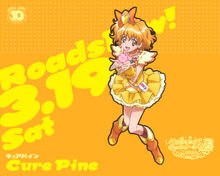 Cure Pine's poster from DX 3