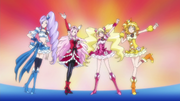 Fresh Pretty Cure Group Finish