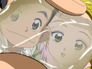 Daiki shows Hikari a translucent stone.