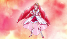 Cure Ace's pose