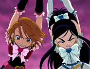 Las Pretty Cure le dicen a Valdes que es hora de que vuelva a casa.