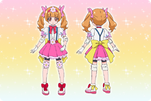 Cure Emiru's profile from Toei's website