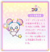 Cartel de Fuwa en Pretty Cure Miracle Universe