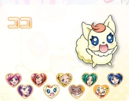 Perfil de Coco en Pretty Cure All Stars DX2