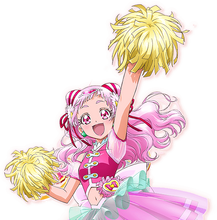 Visual of Cure Yell from Toei's website