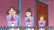 Las animadoras de Yuuki aceptan muy bien la propuesta de Riko