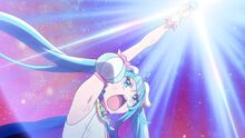 Sky summons blue light
