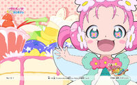 This episode's first wallpaper from Pretty Cure Online.