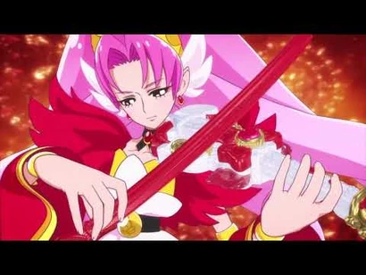 -1080p-_Precure_Scarlet_Spark_(Cure_Scarlet_4th_Attack)