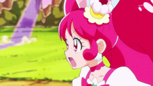 Ichika transforms into Cure Whip