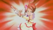 Cure Rouge with her Rouge Tact