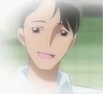 Hideaki before being brainwashed