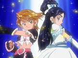 Futari wa PreCure transformed stock footage