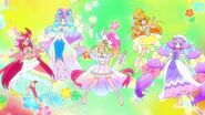 Tropical-Rouge! Pretty Cure presentandose en Estilo Tropical Excelente