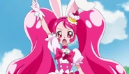 Cure Whip hilft den Cures aus Mahou Tsukai Pretty Cure!