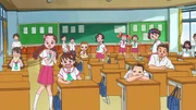 Ichika's class in episode 24