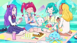 STPC10 The Cures having a picnic on Coumarin