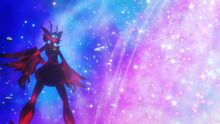 Supreme stands there menacingly