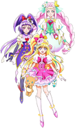 Las Mahou Tsukai Pretty Cure en Pretty Cure Super Stars