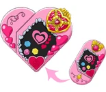 With the Red Mirai Crystal