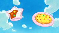 Elena and Madoka's food for Fuwa