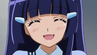 Reika smiles at Miyuki
