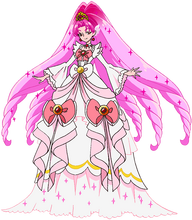 Cure Scarlet's in her Mode Elegant (Sun) from TV Asahi